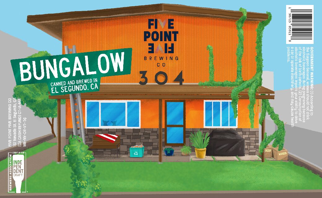 Bungalow 304 & Pacific Standard Beer Can Designs