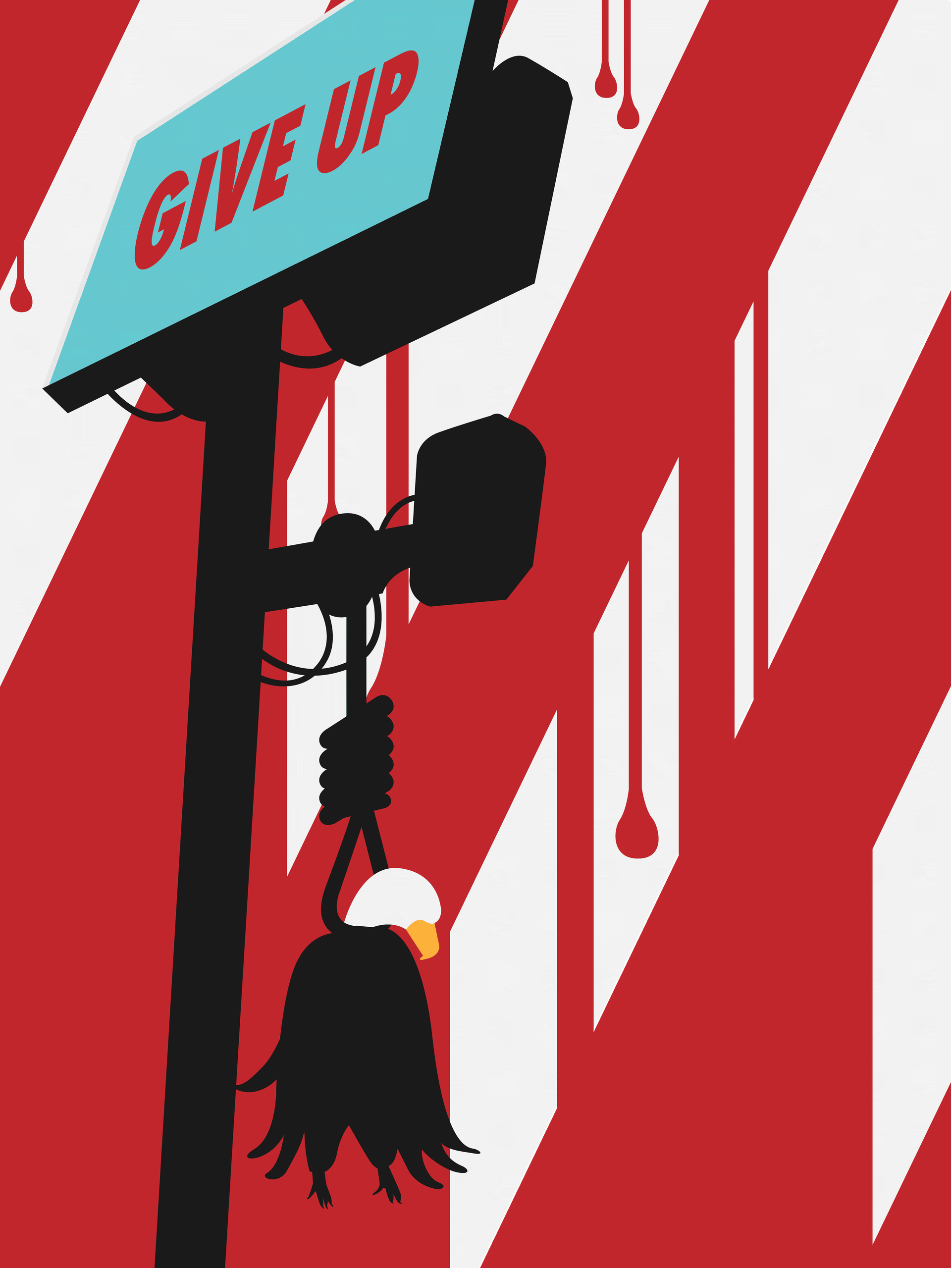 Flock Protest Poster